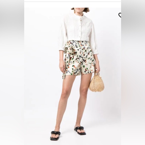 Silvia Tcherassi
watercolour-print silk shorts - Picture 1 of 7